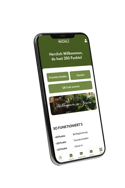 Nickl App Mockup
